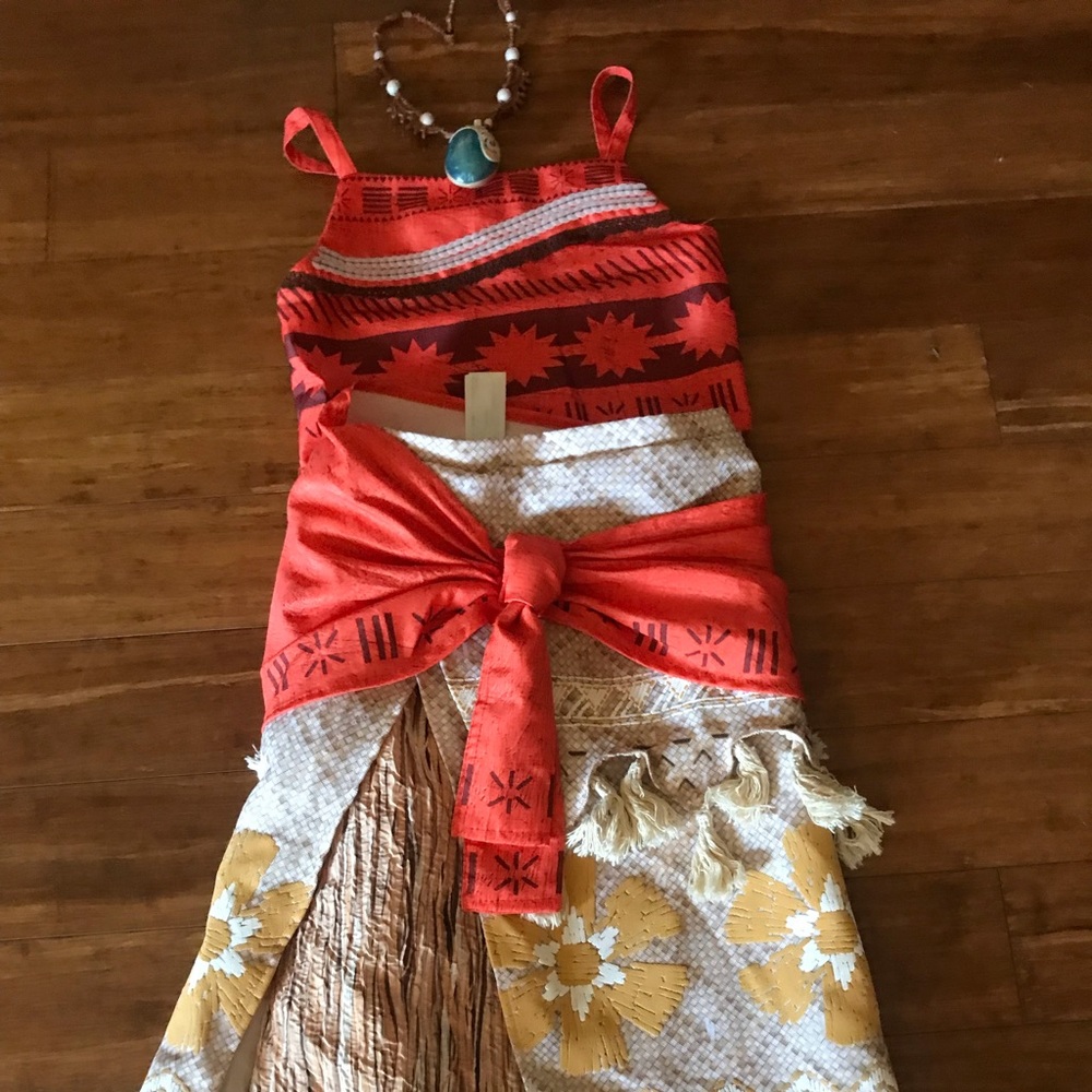 Disney Moana Costume Size 7/8